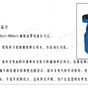 BMH系列并列油口乐动网-乐动（中国）马达